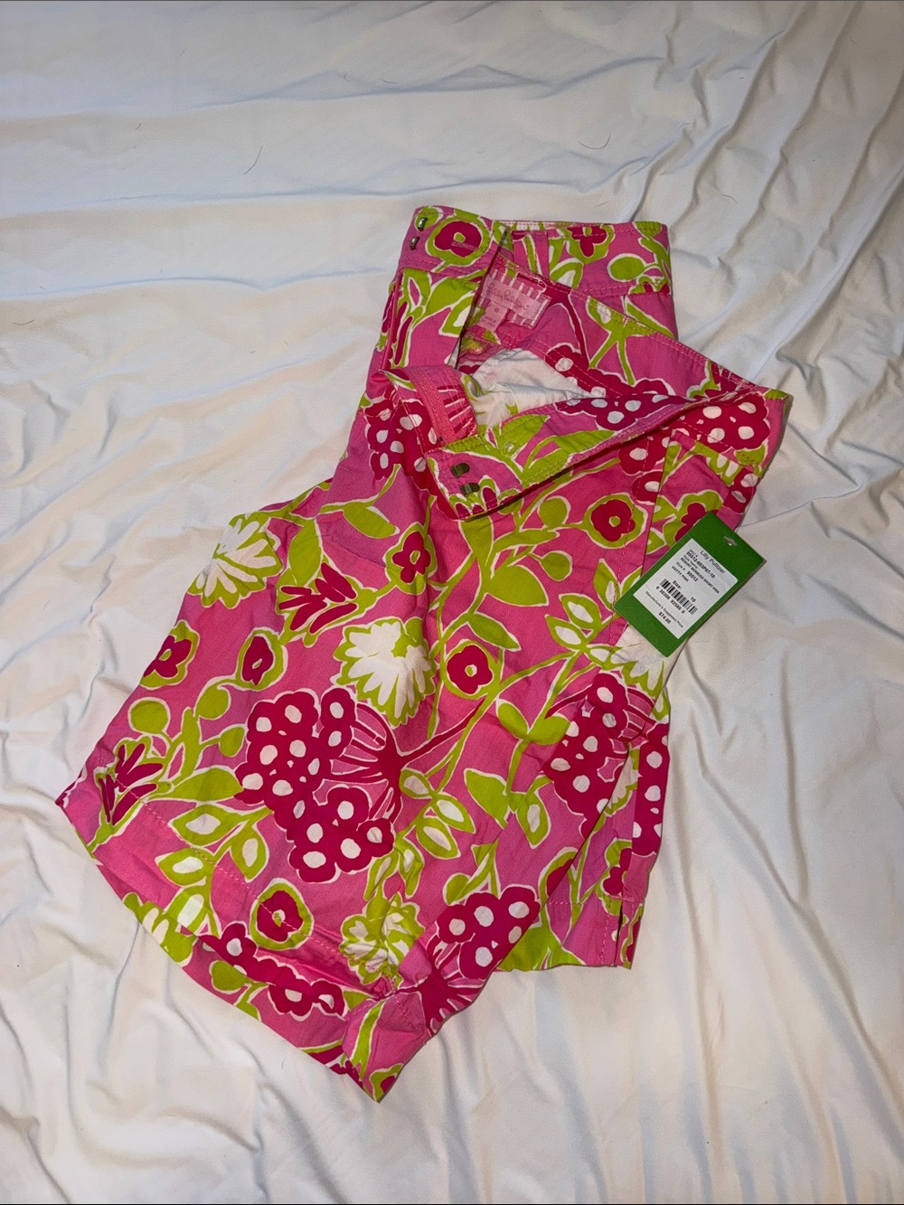 Lilly Pulitzer Hotty Pink Bloomers Bermuda Short